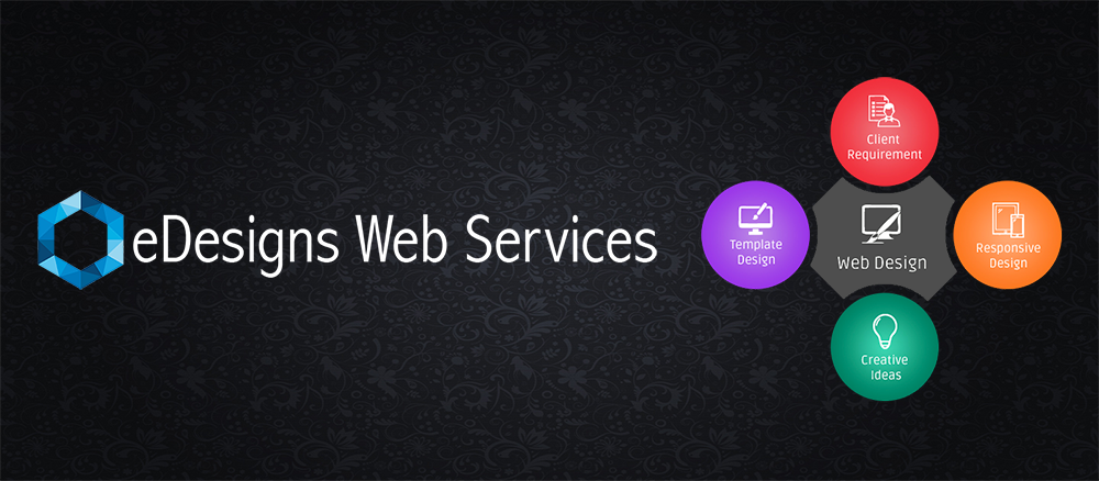 eDesigns Logo. Great web services at a reasonable price